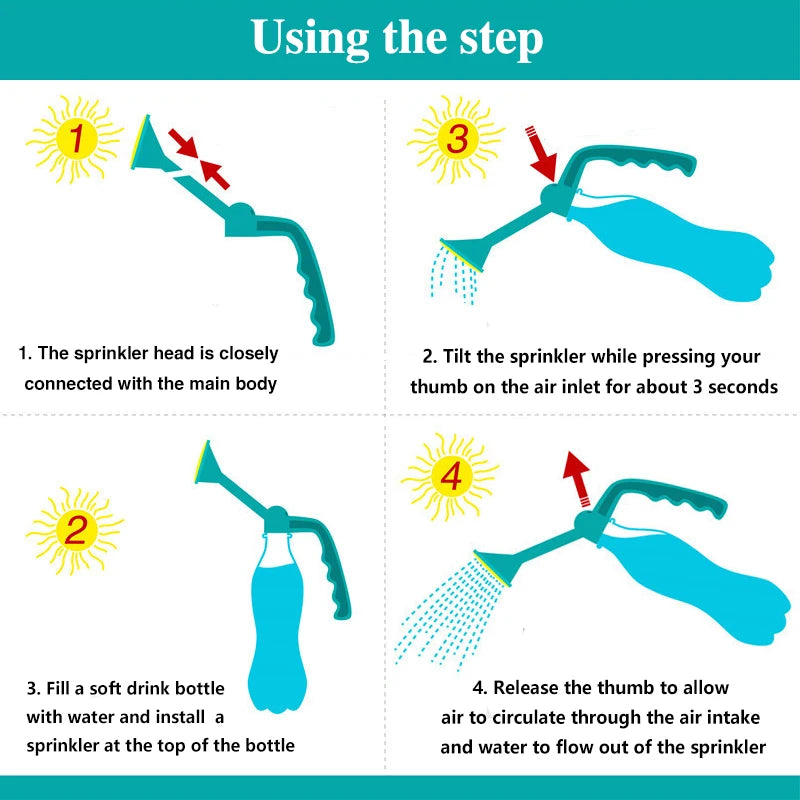 Handheld Water Spray Bottle for Efficient Plant Irrigation - Smarsty