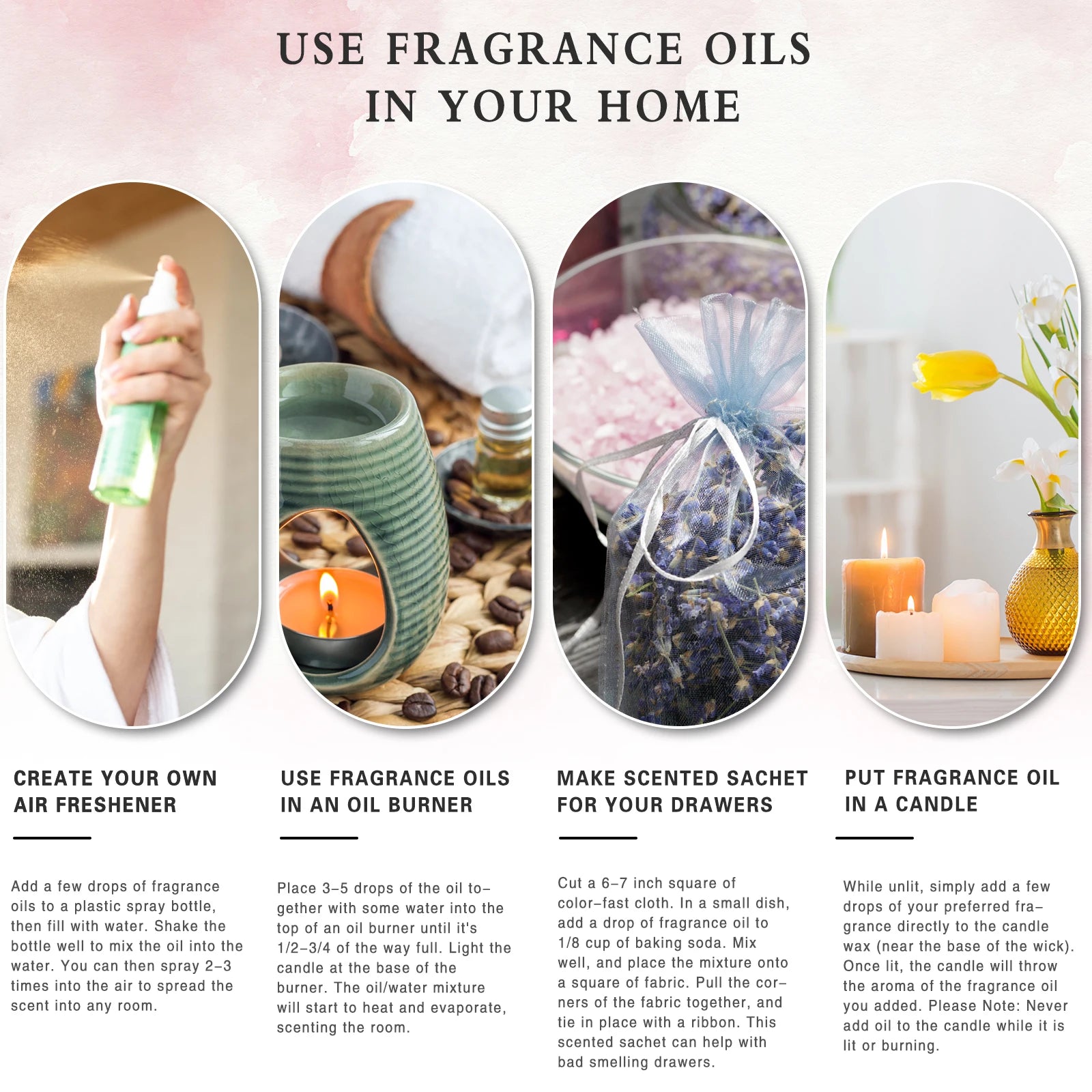 PHATOIL 100ml Sweet Fruity Fragrance Oil for Diffusers - Smarsty