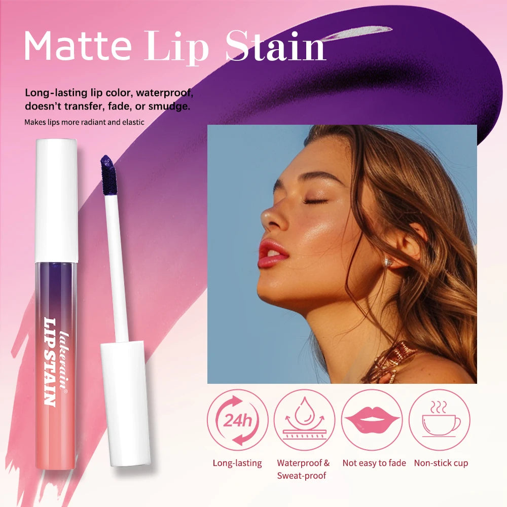 Long-lasting Waterproof Pink Lip Gloss Set - Smarsty