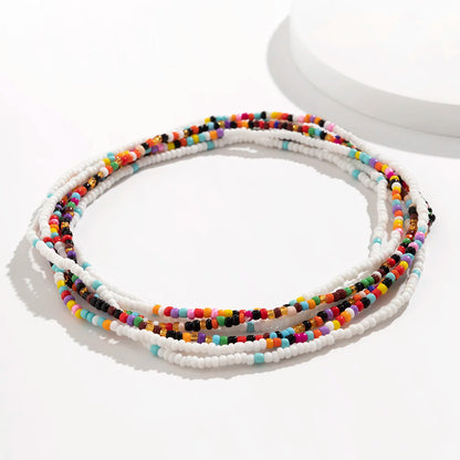 Bohemia Colorful Seed Beads Belly Chain for Summer - Smarsty
