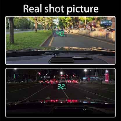 Universal Head Up Display GPS Digital Speedometer for All Car Truck Plug and Play Auto Part