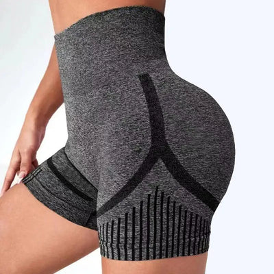 Yoga shorts, high waisted and hip lifting yoga pants, running and fitness pants, yoga clothes, sportswear - Smarsty