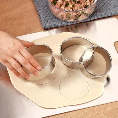 Stainless Steel Round Biscuit Molds Set for Baking - Smarsty