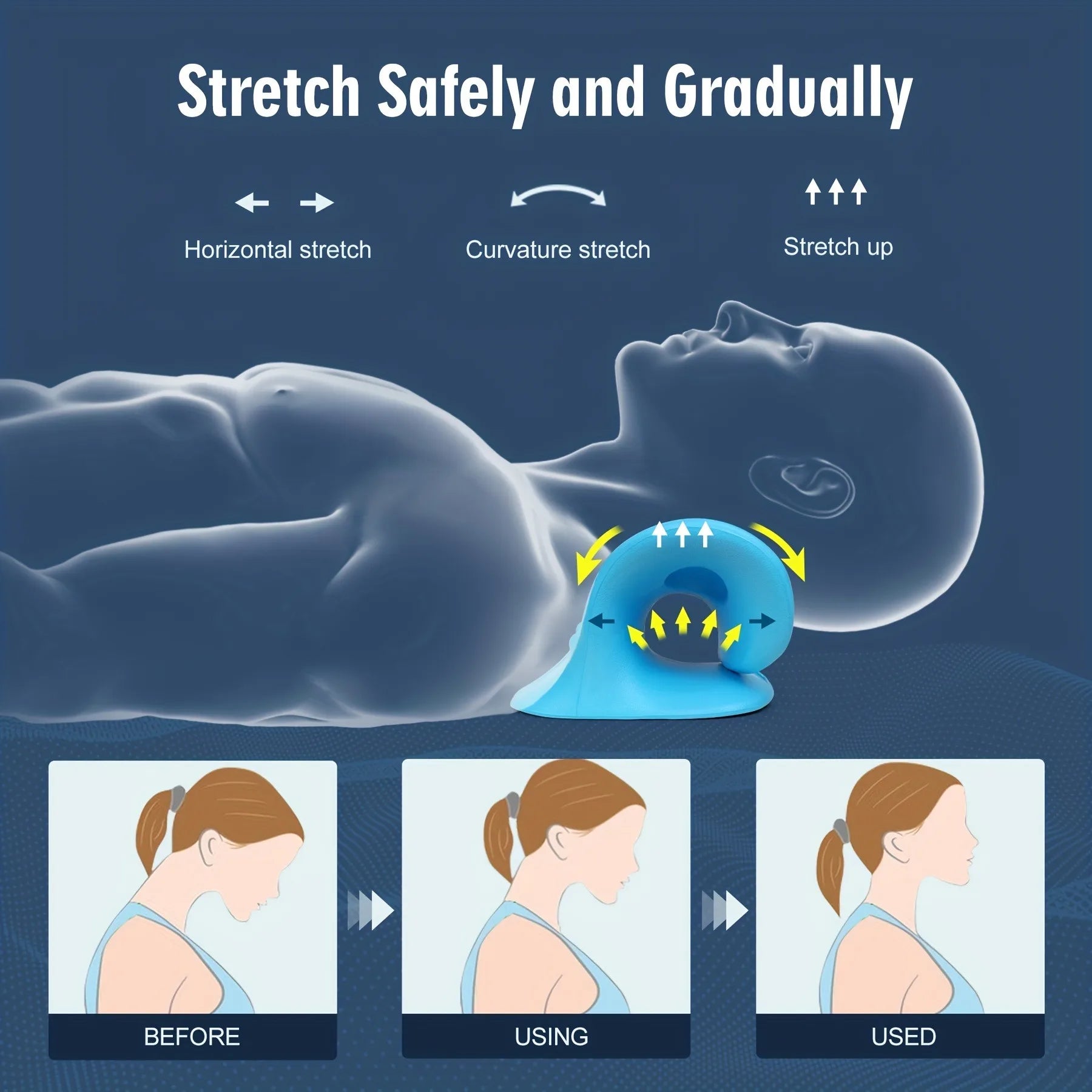 Eva Neck And Shoulder Relaxer For Pain Relief - Smarsty