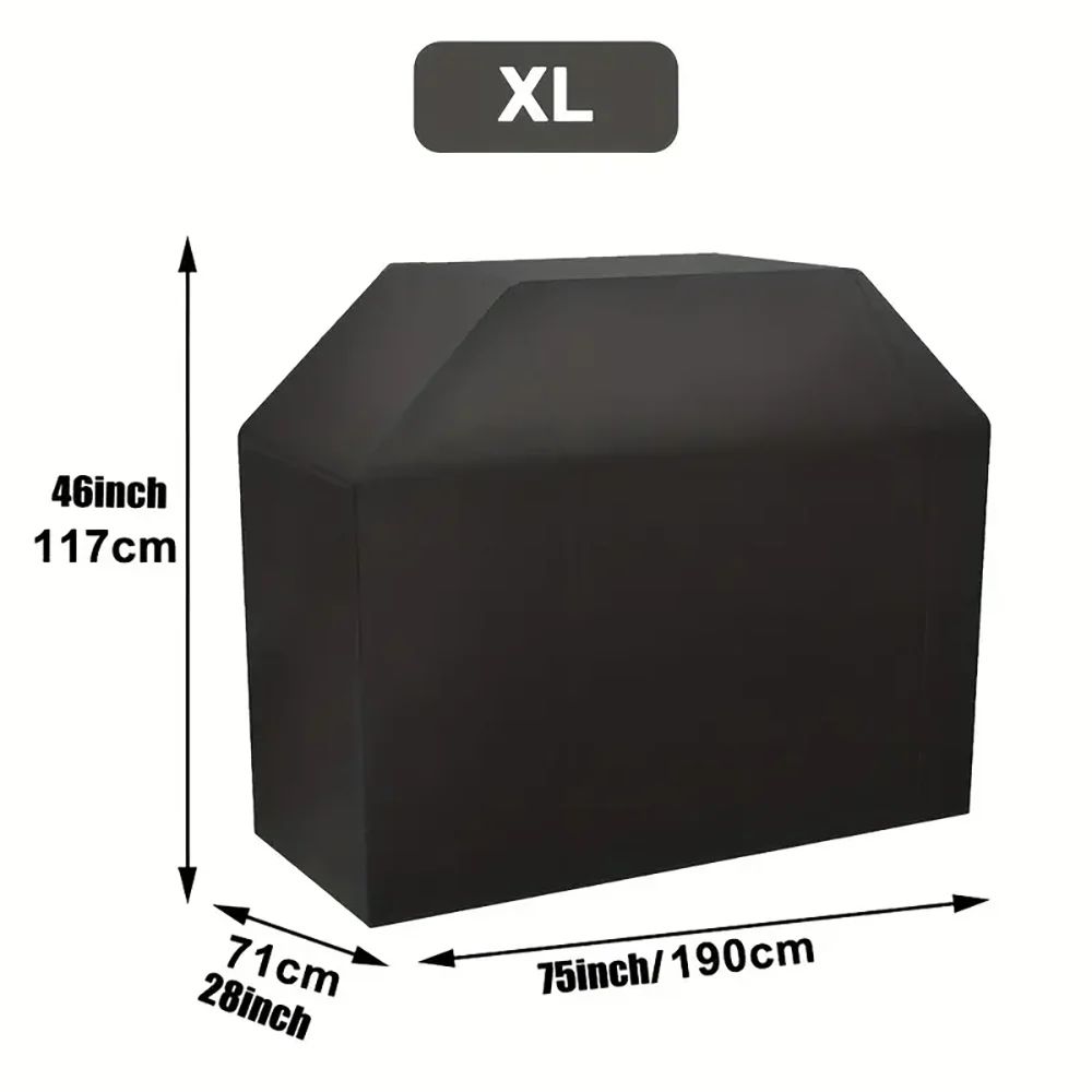 Heavy Duty Waterproof BBQ Grill Cover for Outdoor Protection - Smarsty