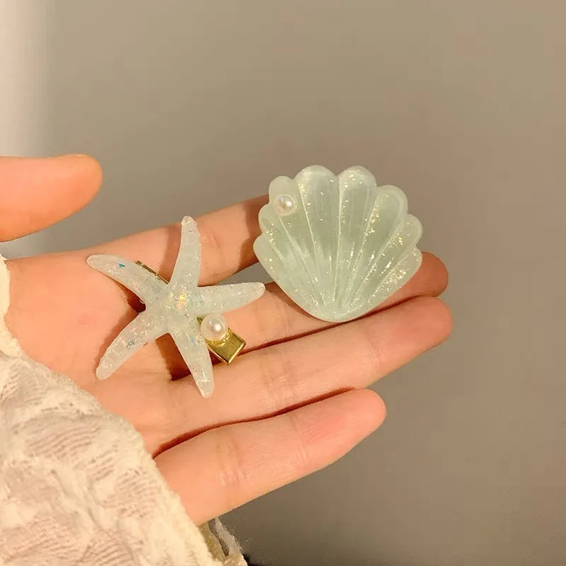 Elegant Starfish Hair Clips for Summer Beach Style - Smarsty