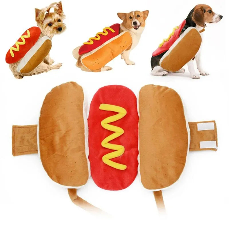 Funny Hot Dog Costume for Dachshund Dogs - Smarsty