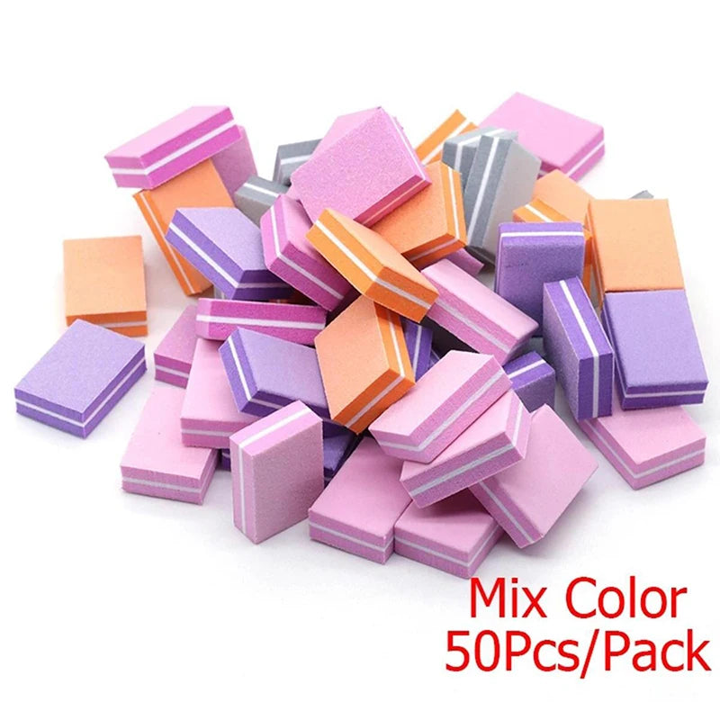 50Pcs Professional Mini Nail Files for Perfect Manicure - Smarsty