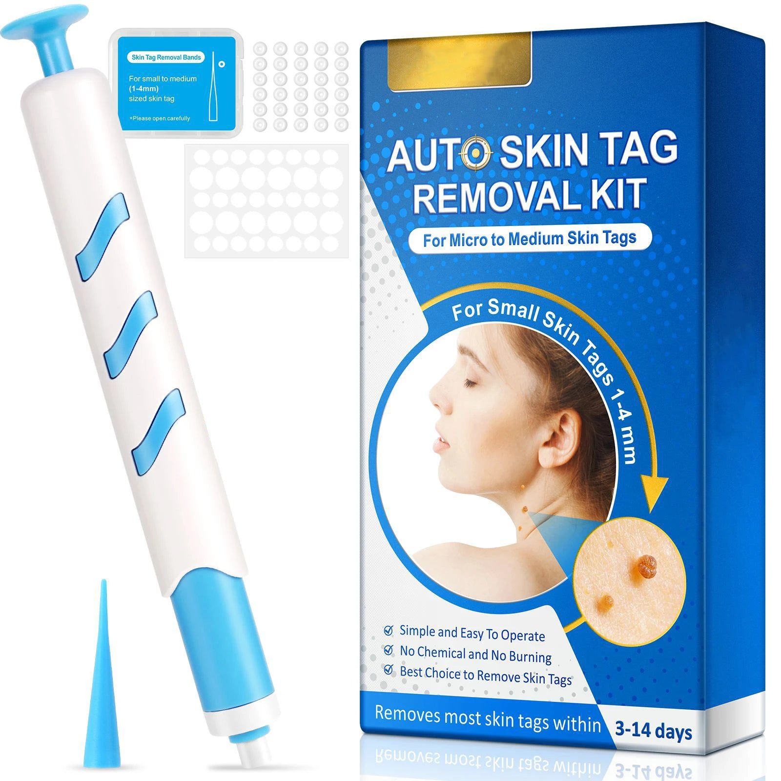 3 In 1 Painless Skin Tag Removal Kit - Smarsty