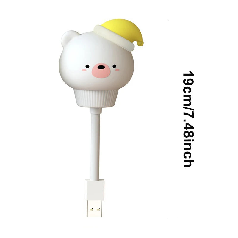 Cute Cartoon LED Night Light with Remote Control for Kids - Smarsty