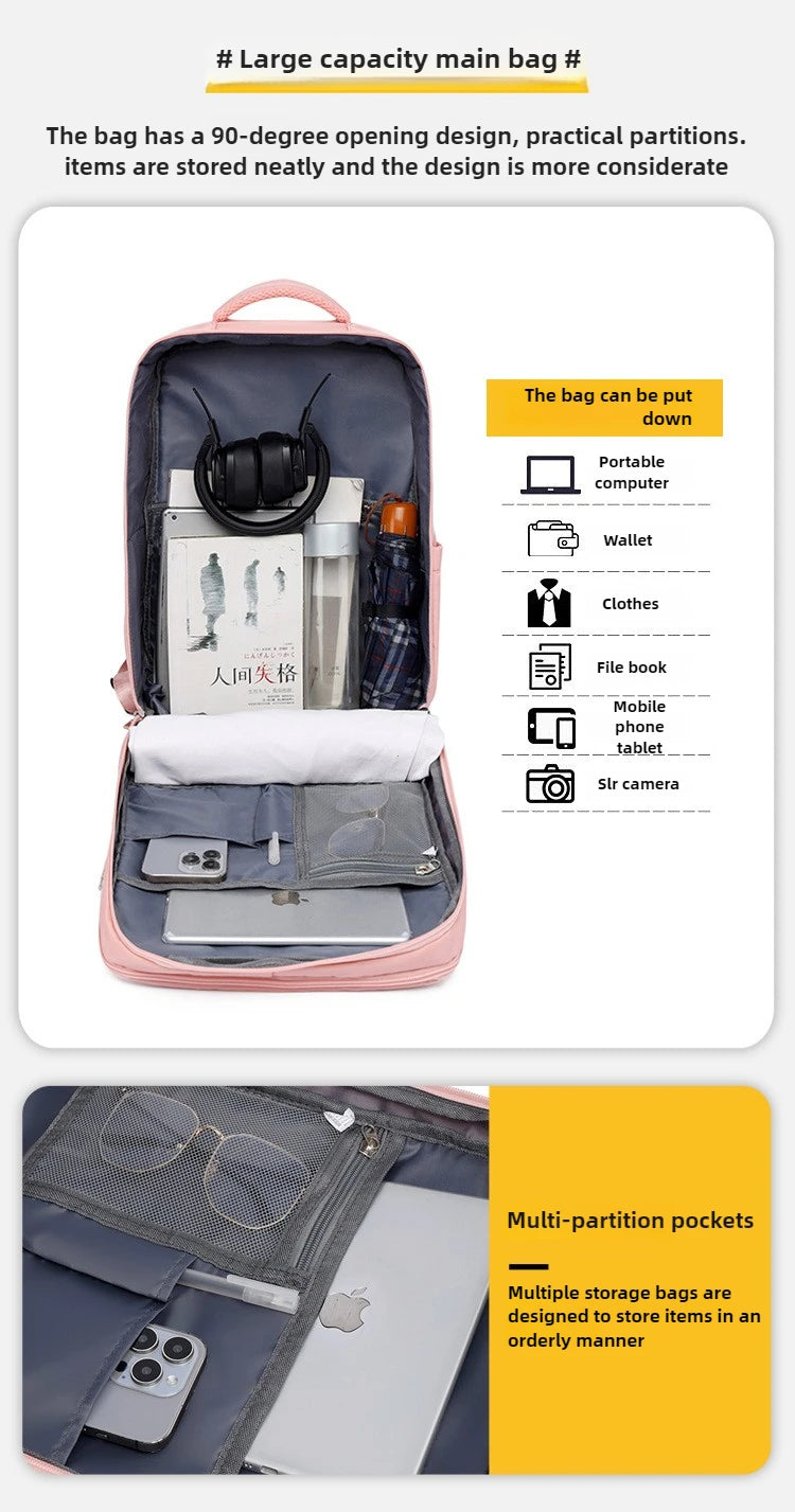2025Men Women's Bag Large Capacity Journey Multifunction Backpack With Shoe Storage Multilayer Dry And Wet Separation Waterproof