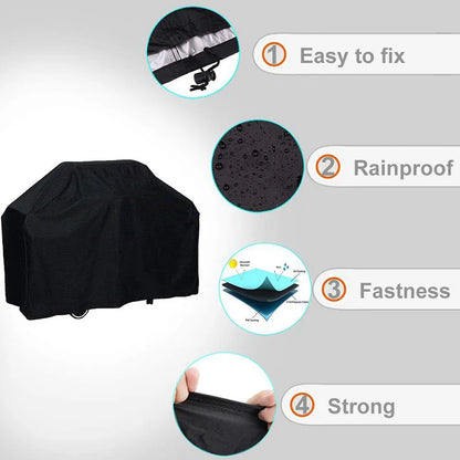 Waterproof BBQ Grill Cover for Outdoor Protection - Smarsty
