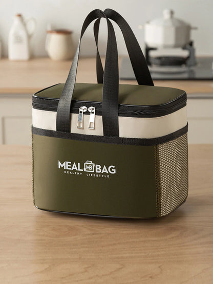 Insulated Lunch Bag With Waterproof Shoulder Strap - Smarsty