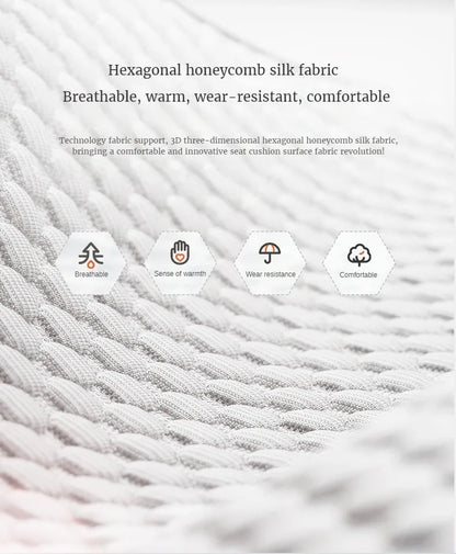 Ice Silk Car Seat Cushion With Ventilation For Comfort - Smarsty