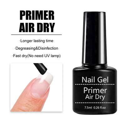 Acrylic No Acid Primer Nail Art Set with Base and Top Coat - Smarsty