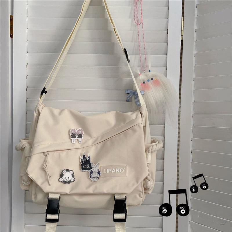 Nylon One Shoulder Crossbody Bag Large Capacity Travel - Smarsty