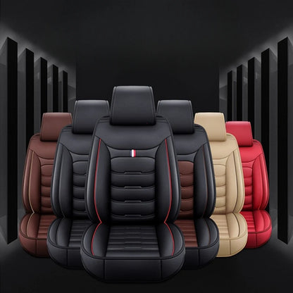 PU Leather Car Seat Cover Four Seasons Universal Fit - Smarsty