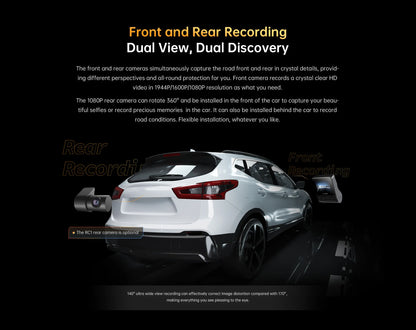 Z40 Dash Cam Featuring GPS 1944P FullHD Video Pro Elite - Smarsty