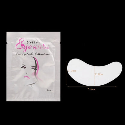 Hydrogel Eye Patches for Eyelash Extensions 50 Pairs - Smarsty