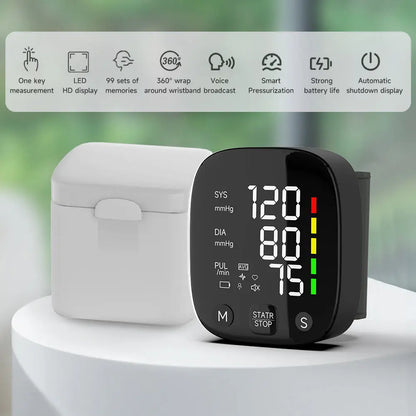 Yongrow Rechargeable Digital Wrist Blood Pressure Monitor - Smarsty
