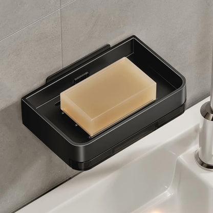 Metal Wall Mounted Soap Dish With Drainage Feature - Smarsty