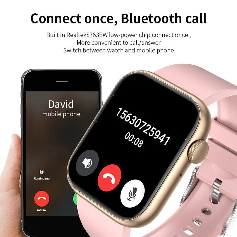 LIGE Smart Watch for Women with Bluetooth and Waterproof Design - Smarsty