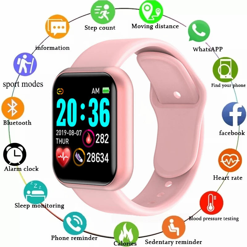 Multifunctional Bluetooth Smart Watch for Fitness Tracking - Smarsty