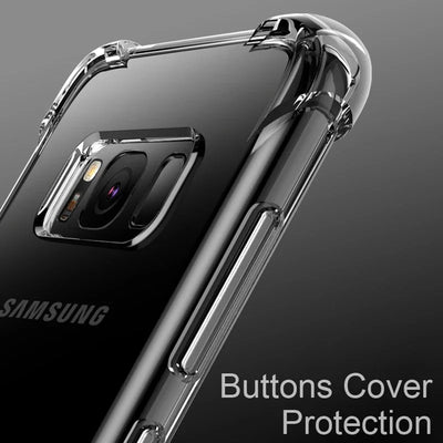 Transparent Silicone Case For Galaxy Phones Soft Shockproof - Smarsty