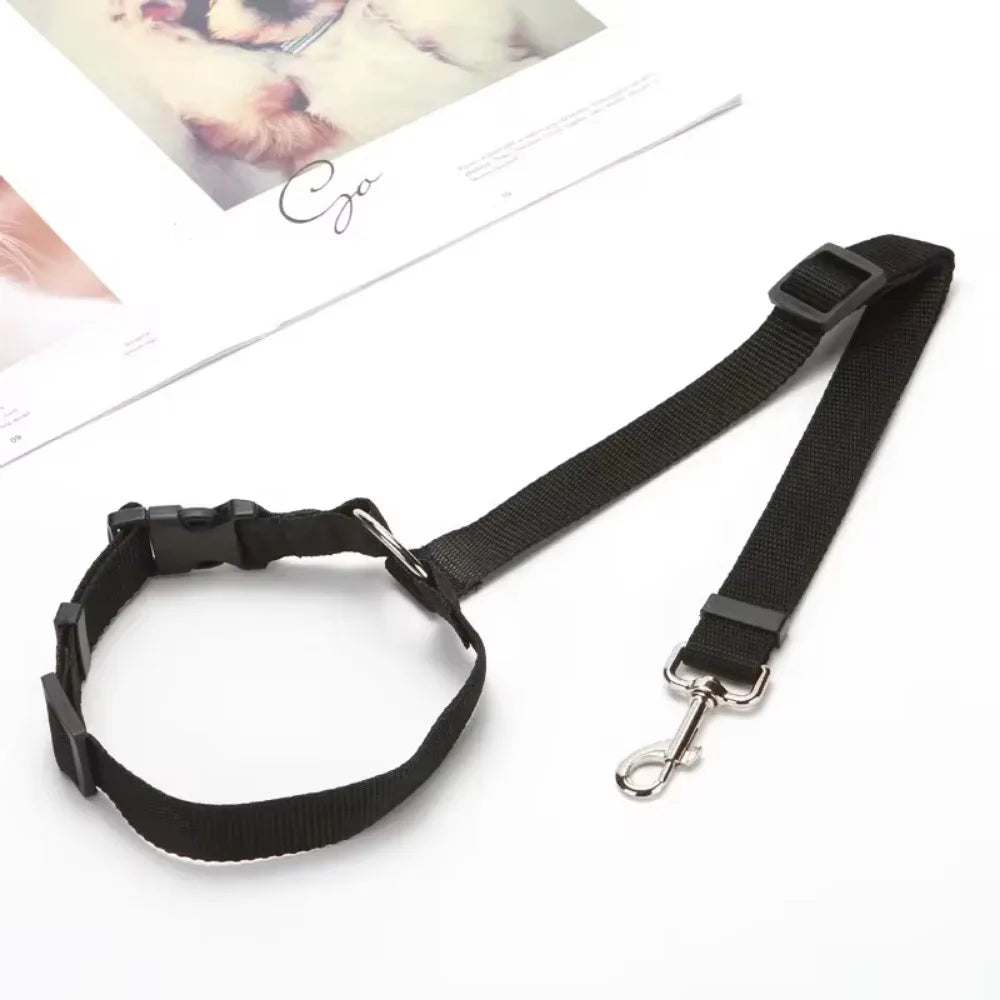 Adjustable Two-in-One Pet Car Seat Belt Harness - Smarsty