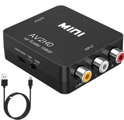 1080P HDMI-Compatible AV Adapter for Clear Video Output - Smarsty