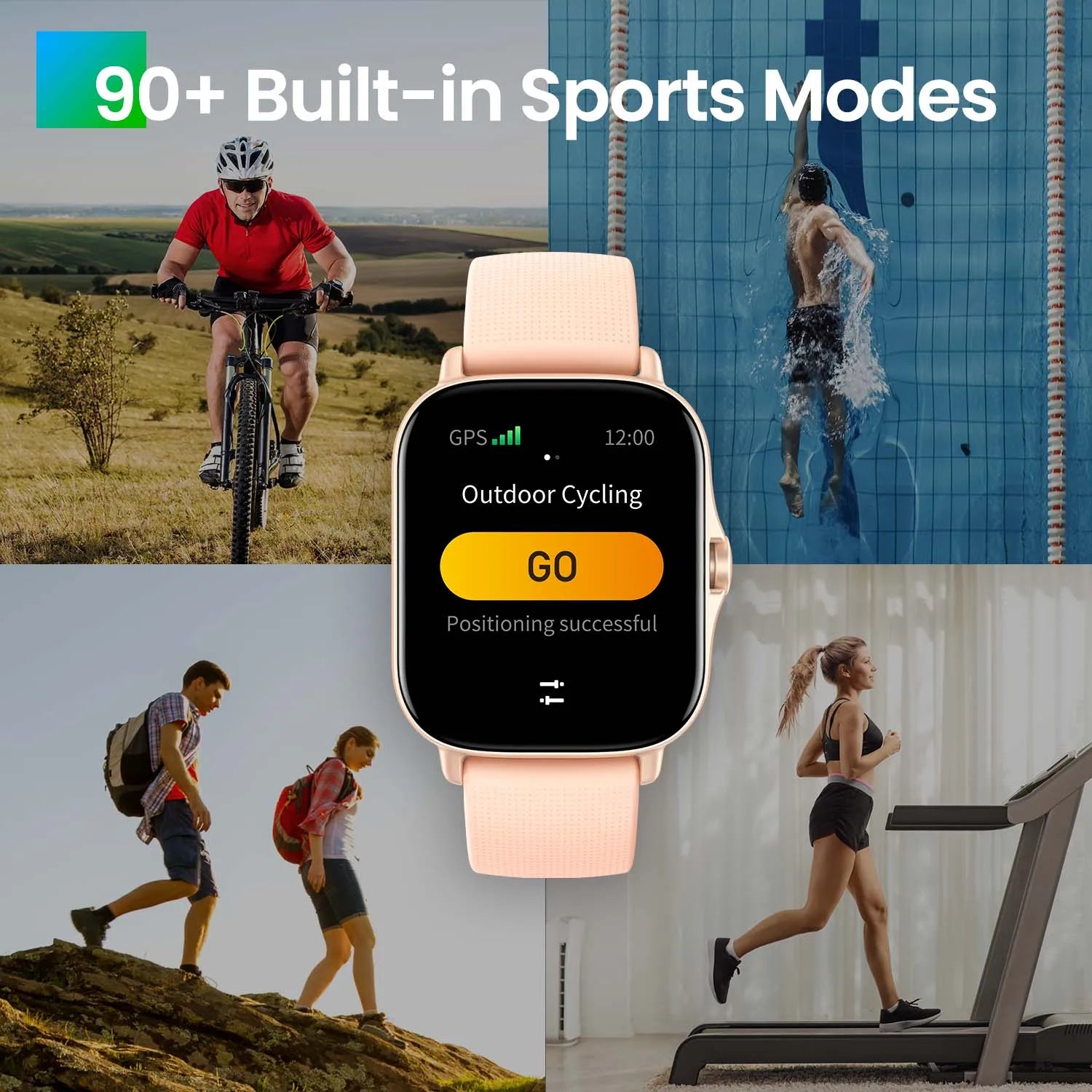 Amazfit GTS 2 Smartwatch with Health Tracking Features - Smarsty