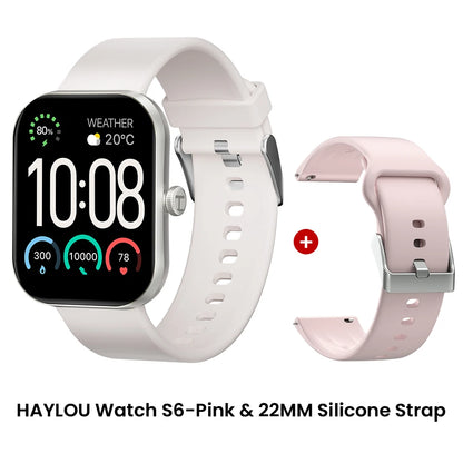 Haylou S6 Smartwatch With HD Display And Fitness Tracking - Smarsty