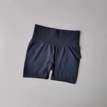 Women's High-Waist Breathable Yoga Shorts for Summer Running Short Tights Leggings Cycling Workout Gym Shorts Sports Shorts - Smarsty