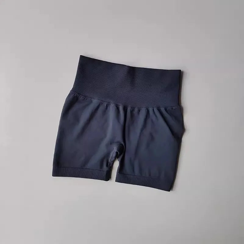 Women's High-Waist Breathable Yoga Shorts for Summer Running Short Tights Leggings Cycling Workout Gym Shorts Sports Shorts - Smarsty