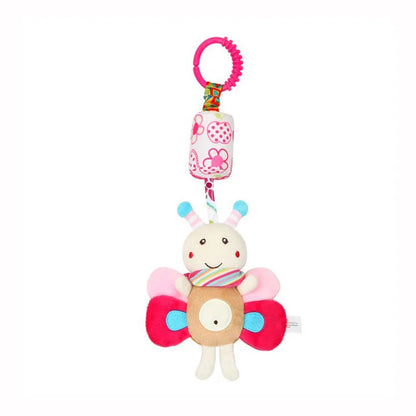 Newborn Baby Plush Stroller Toys Baby Rattles Mobiles Cartoon Animal Hanging Bell Educational Baby Toys 0-12 Months Speelgoed by Smarsty