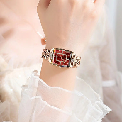 Elegant Waterproof Stainless Steel Women's Wristwatch - Smarsty