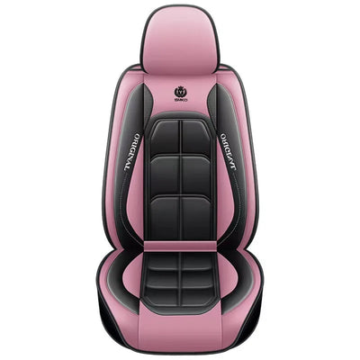 Full Leather Car Seat Cover All Season Universal Pad - Smarsty