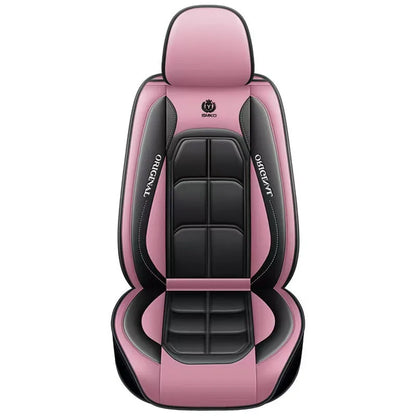Full Leather Car Seat Cover All Season Universal Pad - Smarsty
