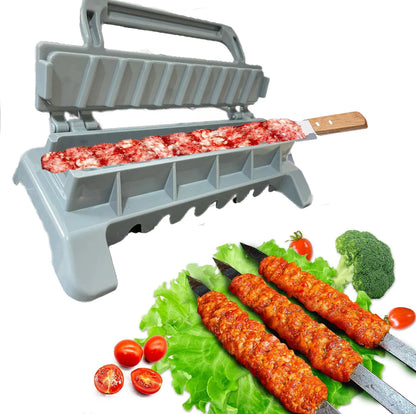 Reusable Kebab Maker Tool for Easy BBQ Preparation - Smarsty