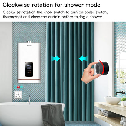 MOES ZigBee Smart Knob Switch Wireless Scene Controller - Smarsty