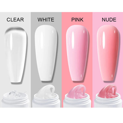 Clear Non-Stick Gel Nail Polish for Easy Sculpting - Smarsty
