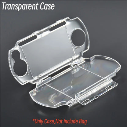 Transparent Hard Case for PSP 2000 3000 with Full Coverage Protection - Smarsty