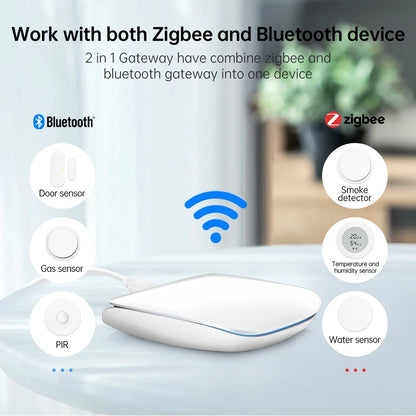 AVATTO Smart ZigBee Bluetooth Gateway Hub for Home Automation - Smarsty