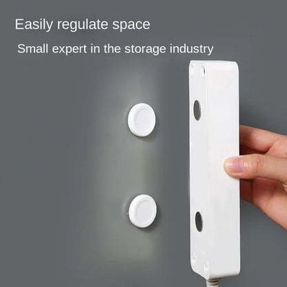 Magnetic Remote Control Holder Wall Mount Adhesive Remote Control Holder Strong Hold Tv Remote Holder for Home Office