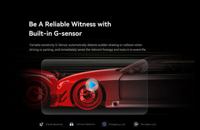 2.5K Dash Camera With WiFi Smart Connect And Recording - Smarsty