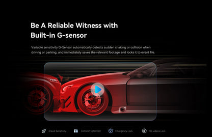 2.5K Dash Camera With WiFi Smart Connect And Recording - Smarsty