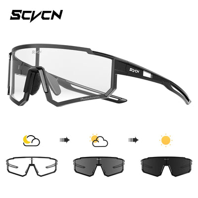 SCVCN new Outdoor Cycling Sunglasses Men MTB Bike Glasses Sports Mountain Climbing fishing Women Bicycle Cycling UV400 Goggles by Smarsty