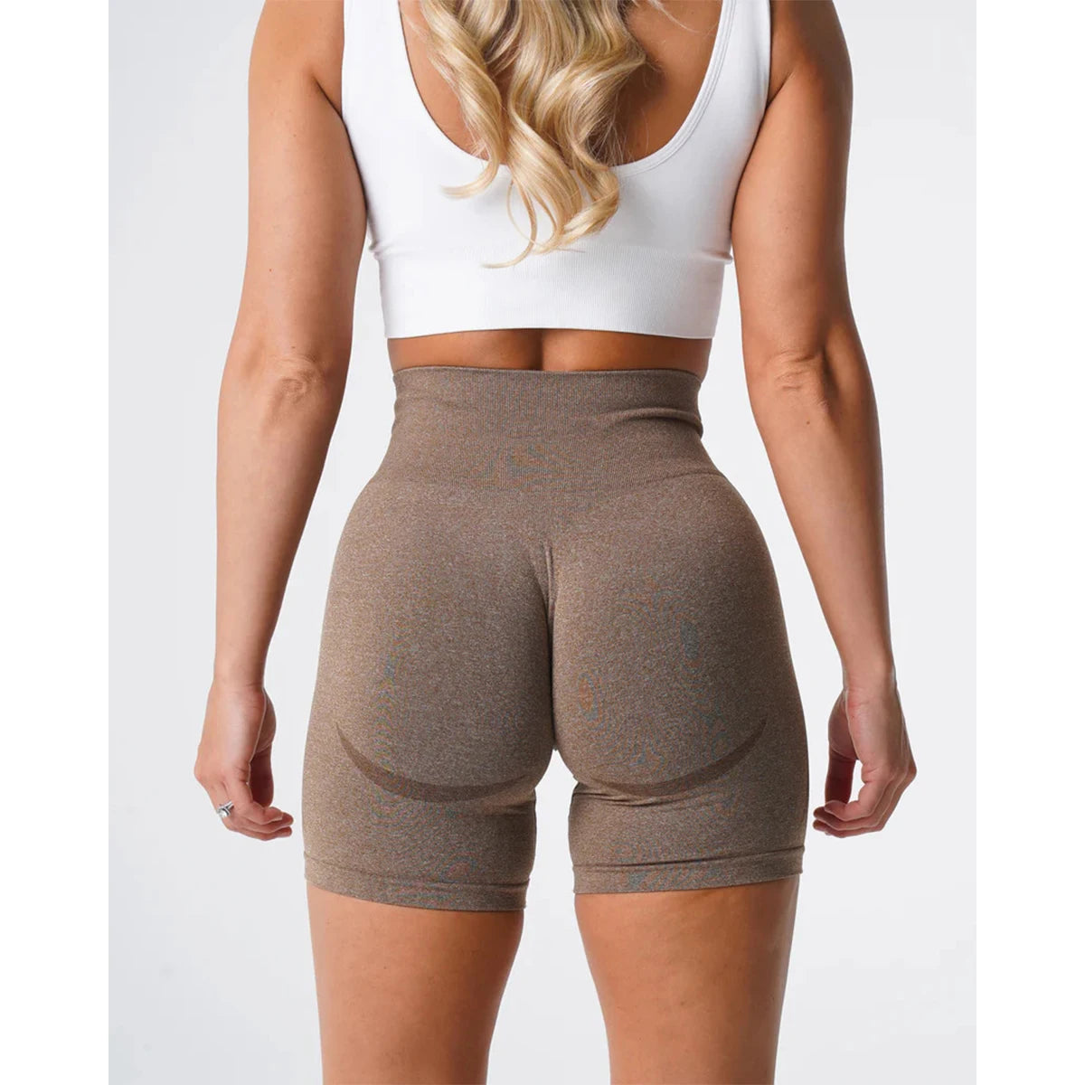 TKITK Seamless Shorts Women  Workout Shorts Fitness Sports Short Gym Yoga Shorts Yoga pants leggings cycling shark pants - Smarsty