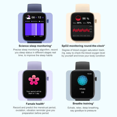 COLMI P71 Smartwatch with Voice Calling and Health Monitoring - Smarsty