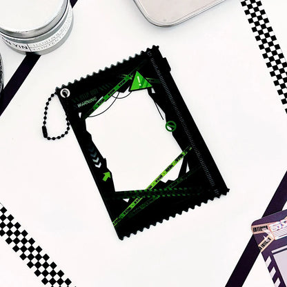 INS Transparent Candy Bag Badge Holder Korean Photocard Holder Display Bag Pendant Idol Photo Card Protective Cover Card Holder